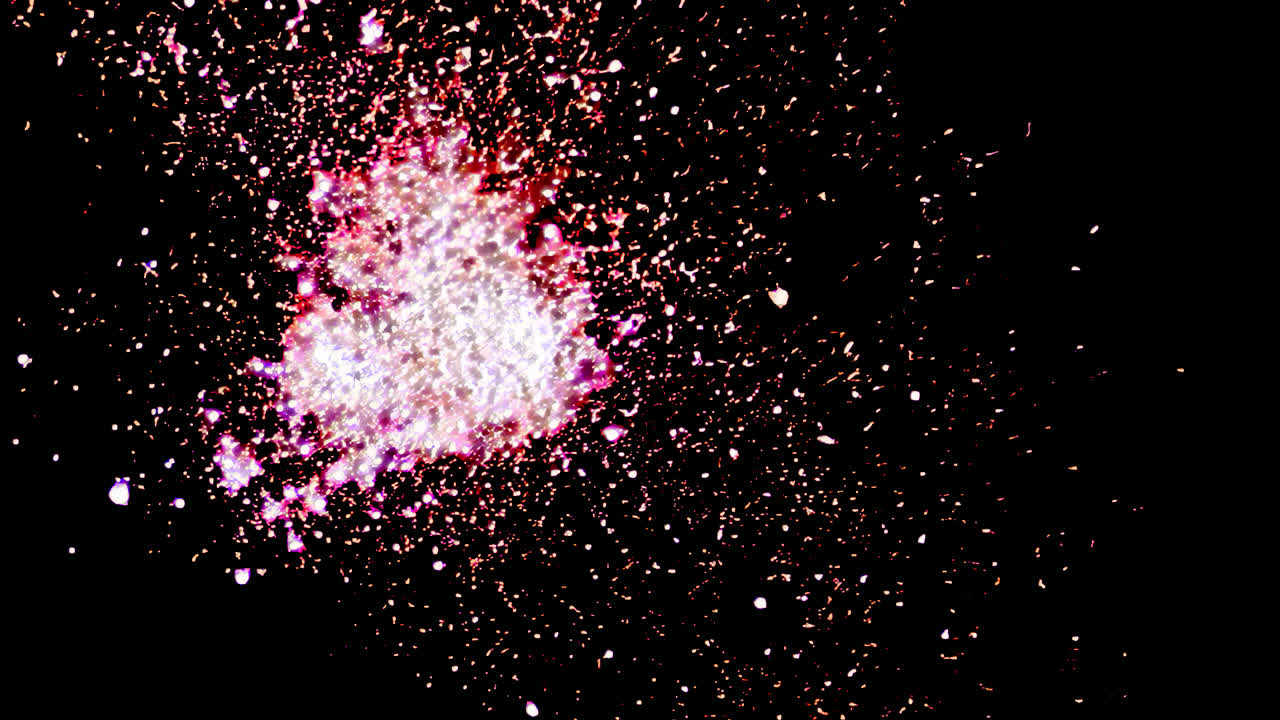 White power animated overlay, transparent 4K video, alpha channel, ProRes 4444