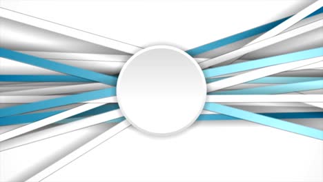 animación de video de rayas abstractas azules y grises