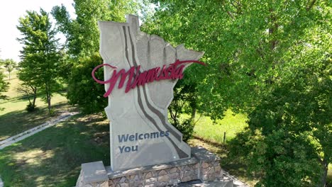 minnesota welcomes you sign