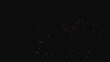 fuegos artificiales coloridos en el cielo durante la celebración del día festivo del 4 de julio