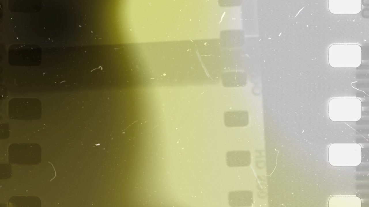Overlay di leader di pellicola vintage con perdite di luce e polvere