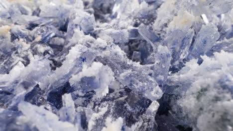 pile of aromatic bath salt as background extreme close view