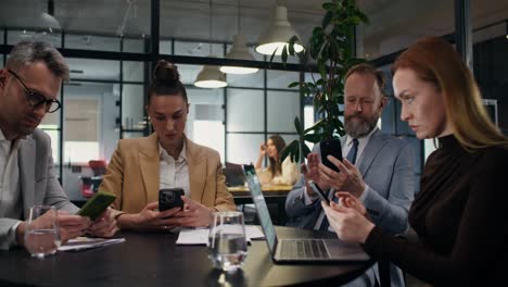business people in meeting