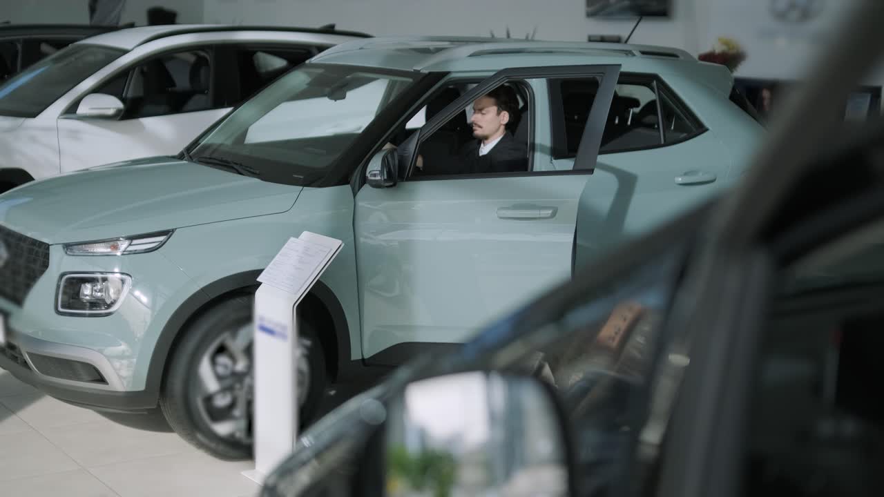 Car dealership interior