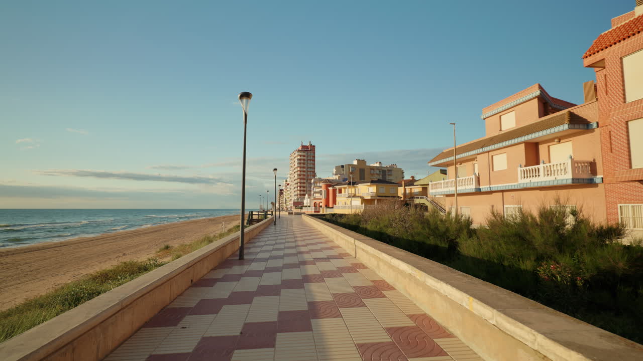 Scena del lungomare