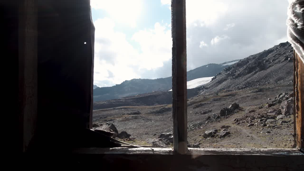 Mountain Scenery with Glacier