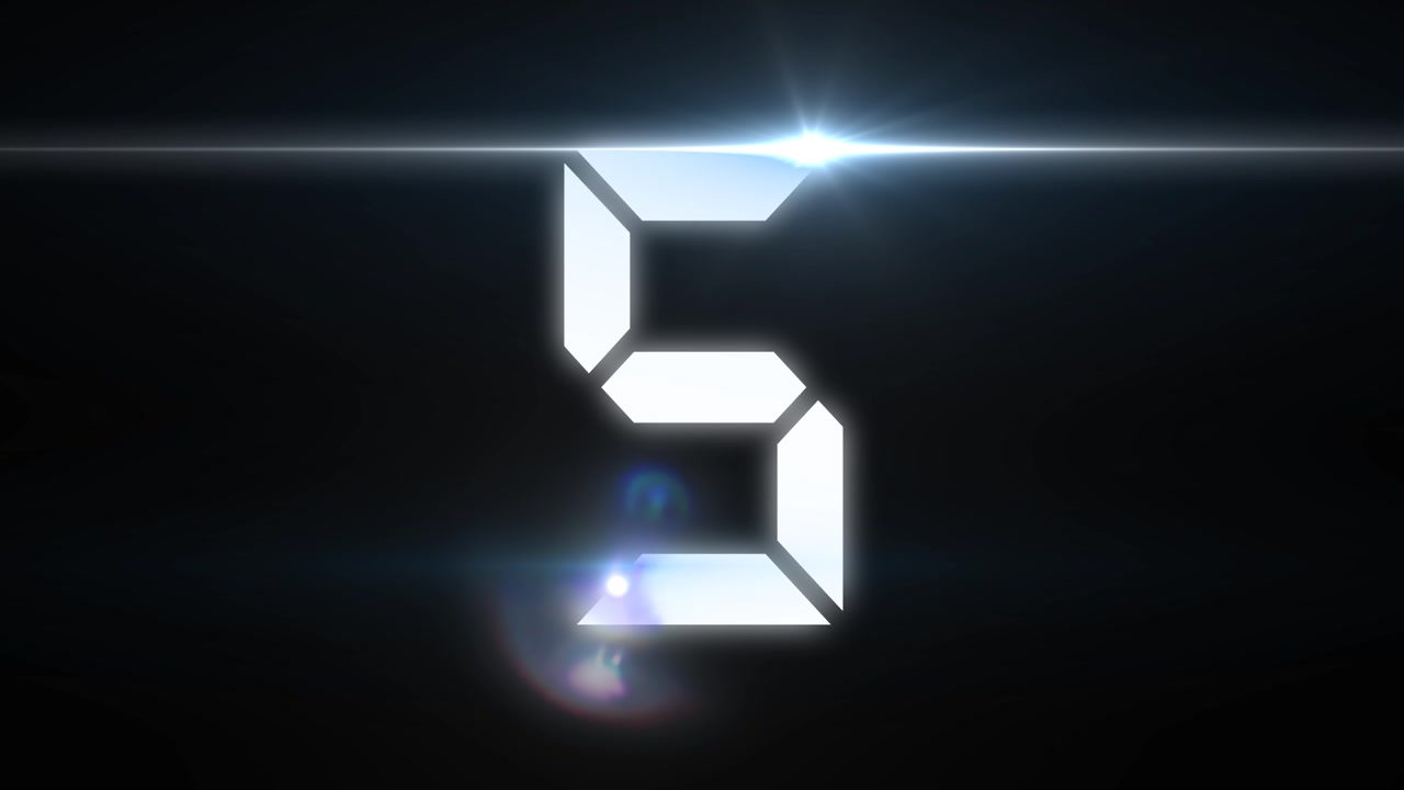 Digital Number Display - 7 and 3