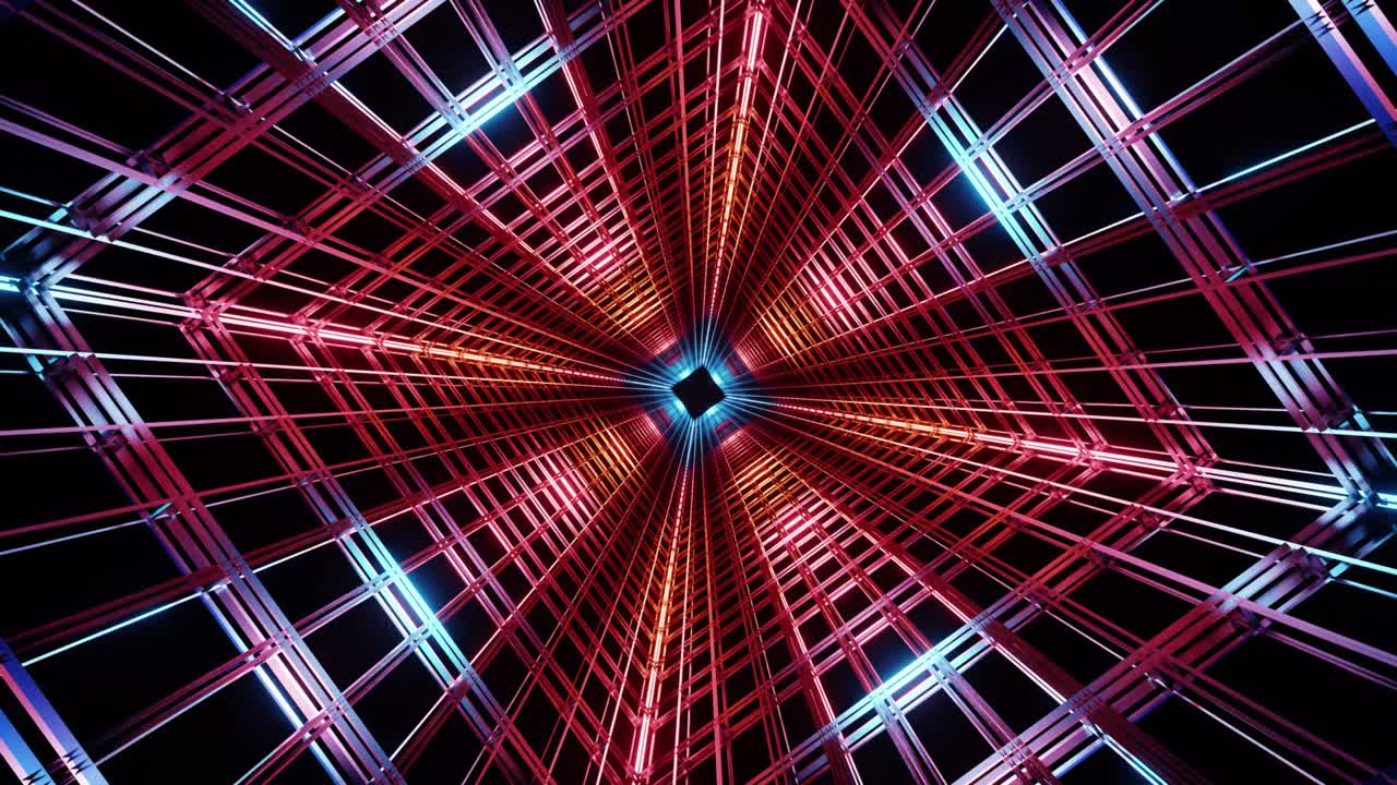 viajes de sala de ciencia ficción en bucle de fondo en movimiento