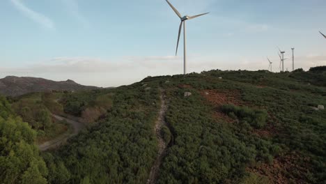 Industrie-Energie-Windmühle-Strom-Wind