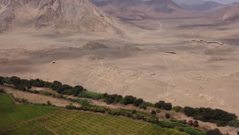 Aerial-footage-of-the-ancient-pyramid-city-of-Caral