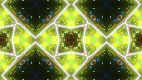 fondo de vídeo de caleidoscopio para vídeo en bucle vertical vj