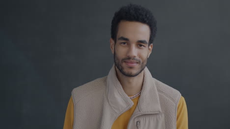 portrait of a young man