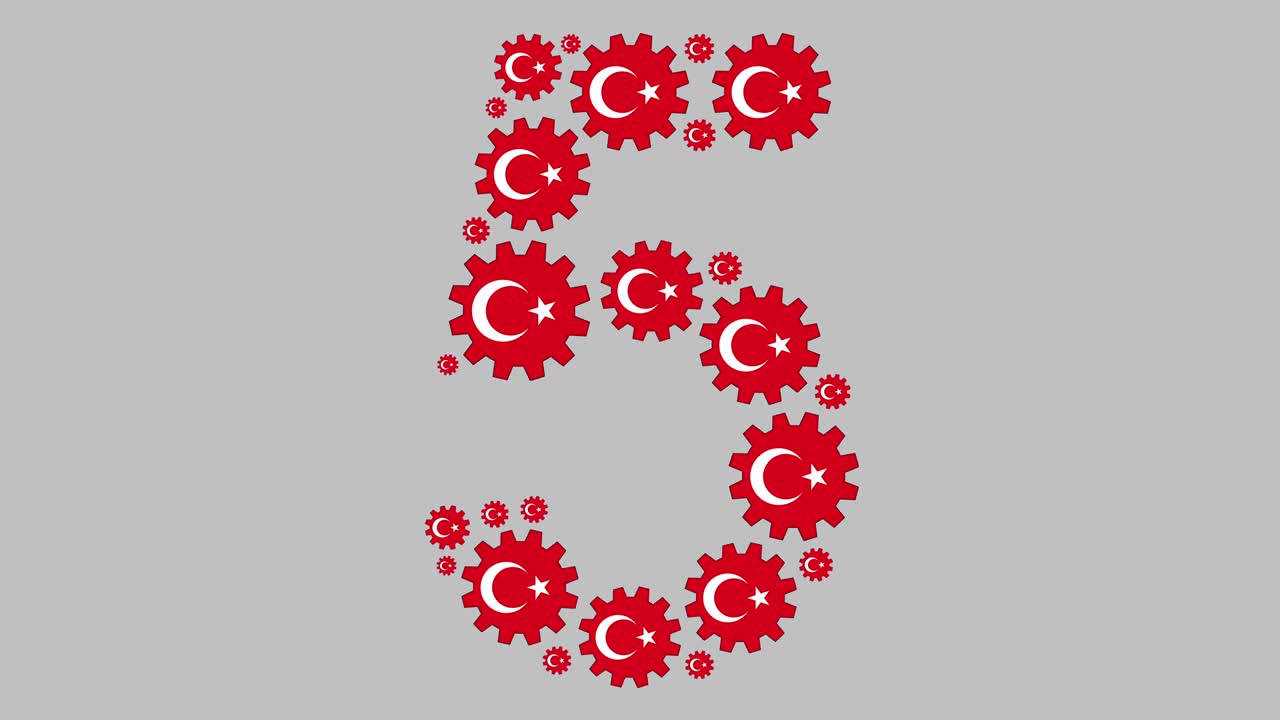 Turkish number five