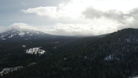 Snowy-mountain-landscape-drone-4k