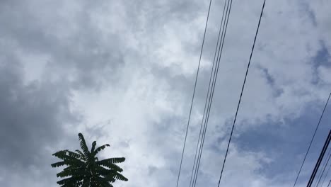 Elactrical-Wire-with-blue-sky-as-a-beckground