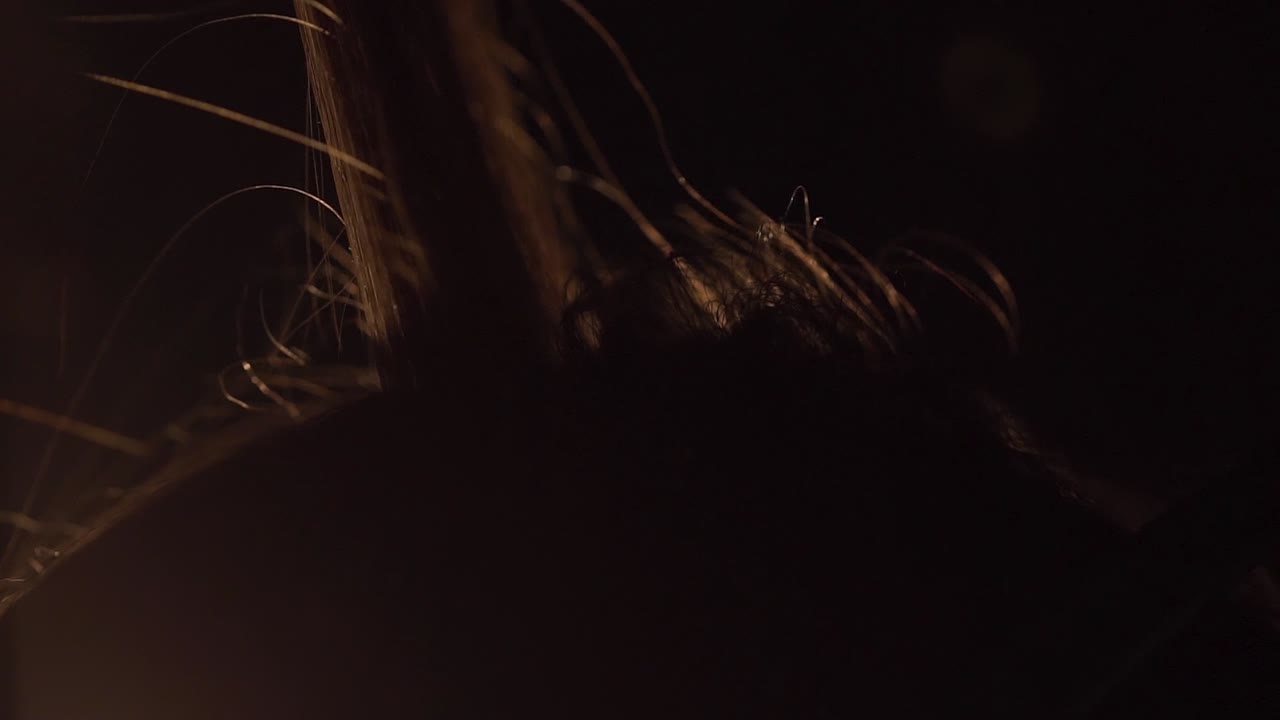 primer plano del peinado