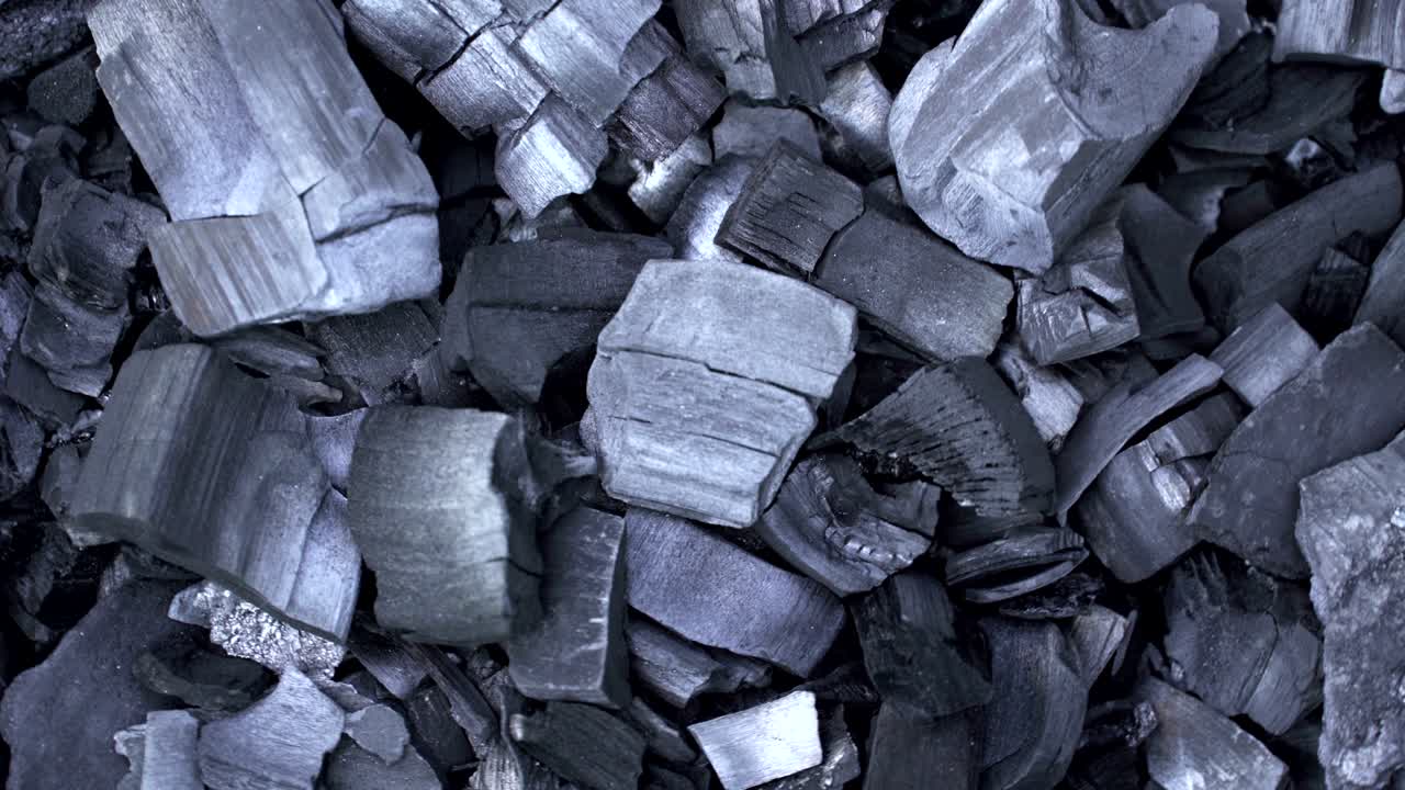 검은 나무 석탄 질감 배경