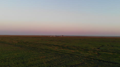 Watt-Meer-in-St.-Peter-Ording,-northern-Germany