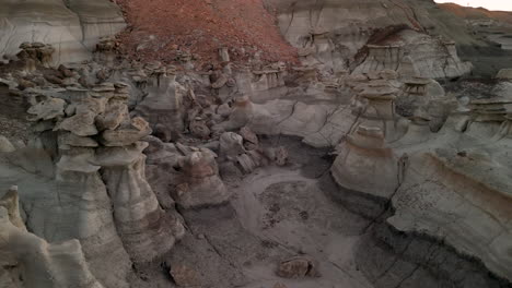 bisti de-na-zin wilderness - canyon crumble hoodoos orbit