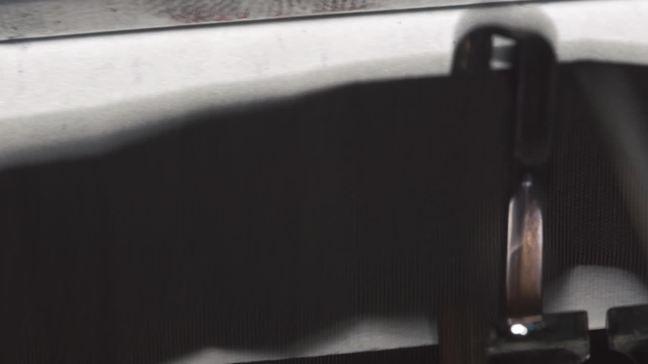 Close-up of typed text on white paper