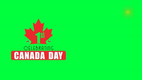 Saludos-Para-El-Día-De-Canadá-Que-Se-Muestran-A-La-Izquierda-De-Un-Fondo-De-Pantalla-Verde-Personalizable-Junto-Con-Fuegos-Artificiales