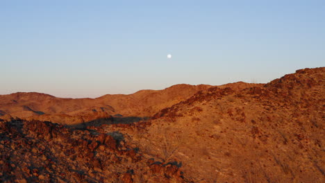 Magnificent-View-Over-Red-Cloud-Mine-Mountain-Area,-Arizona,-USA,-Aerial