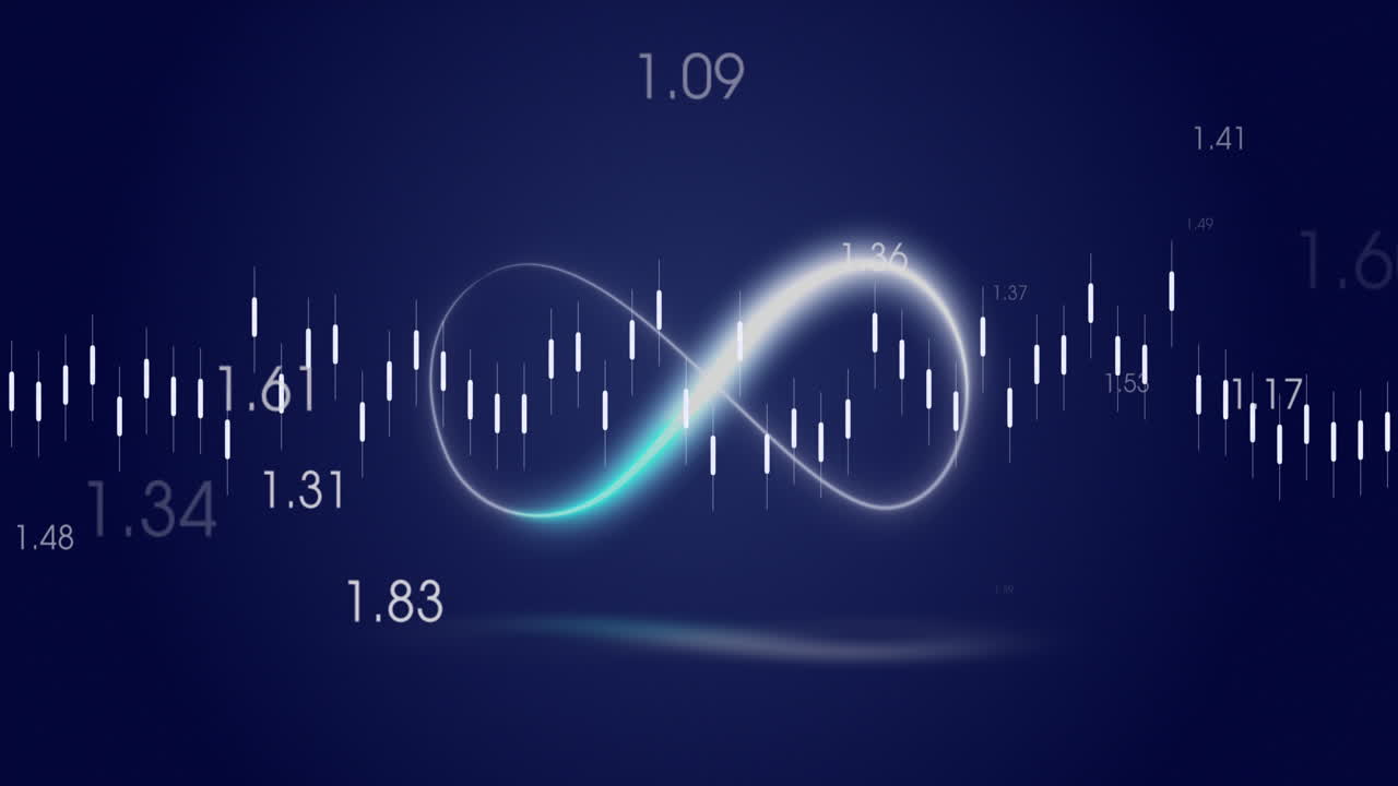 animación del procesamiento de datos sobre formas