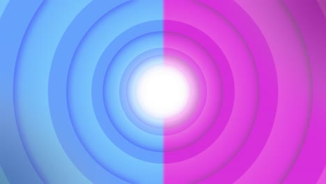 fondo de animación de túnel de bucle sin costuras abstracto.