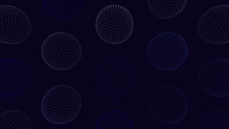 psychedelic neon pattern of vibrant spheres