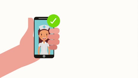 servicio médico de personas