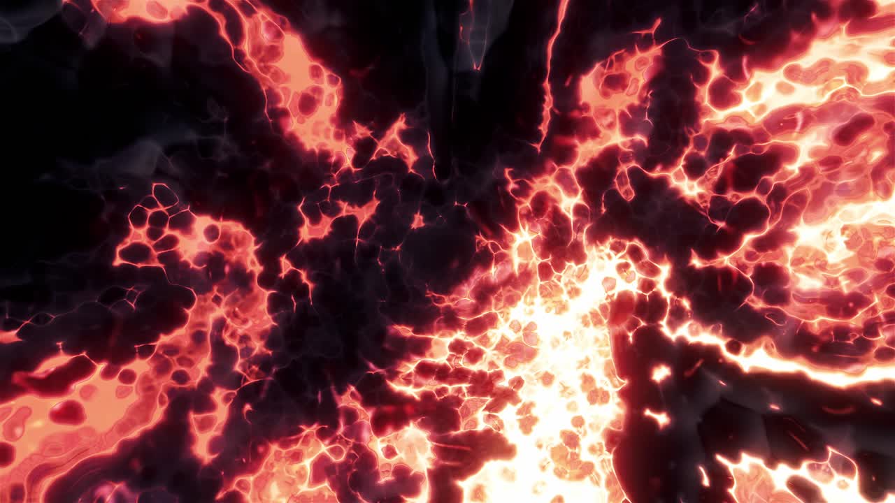 fuego abstracto y fondo de lava