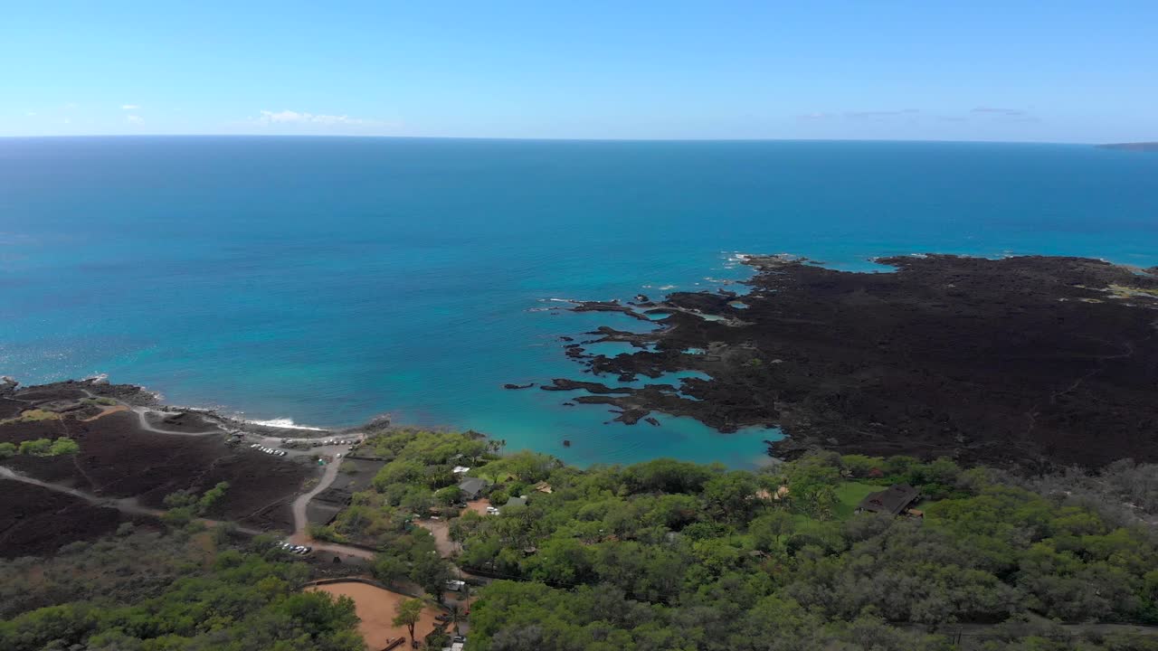 hermosa toma de dron 4k