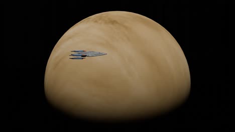 venus planet rotation in space .