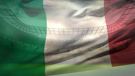 italian flag video