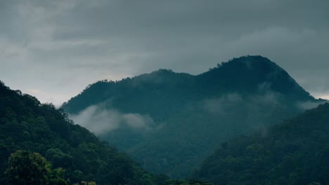 moody hillside timelapse