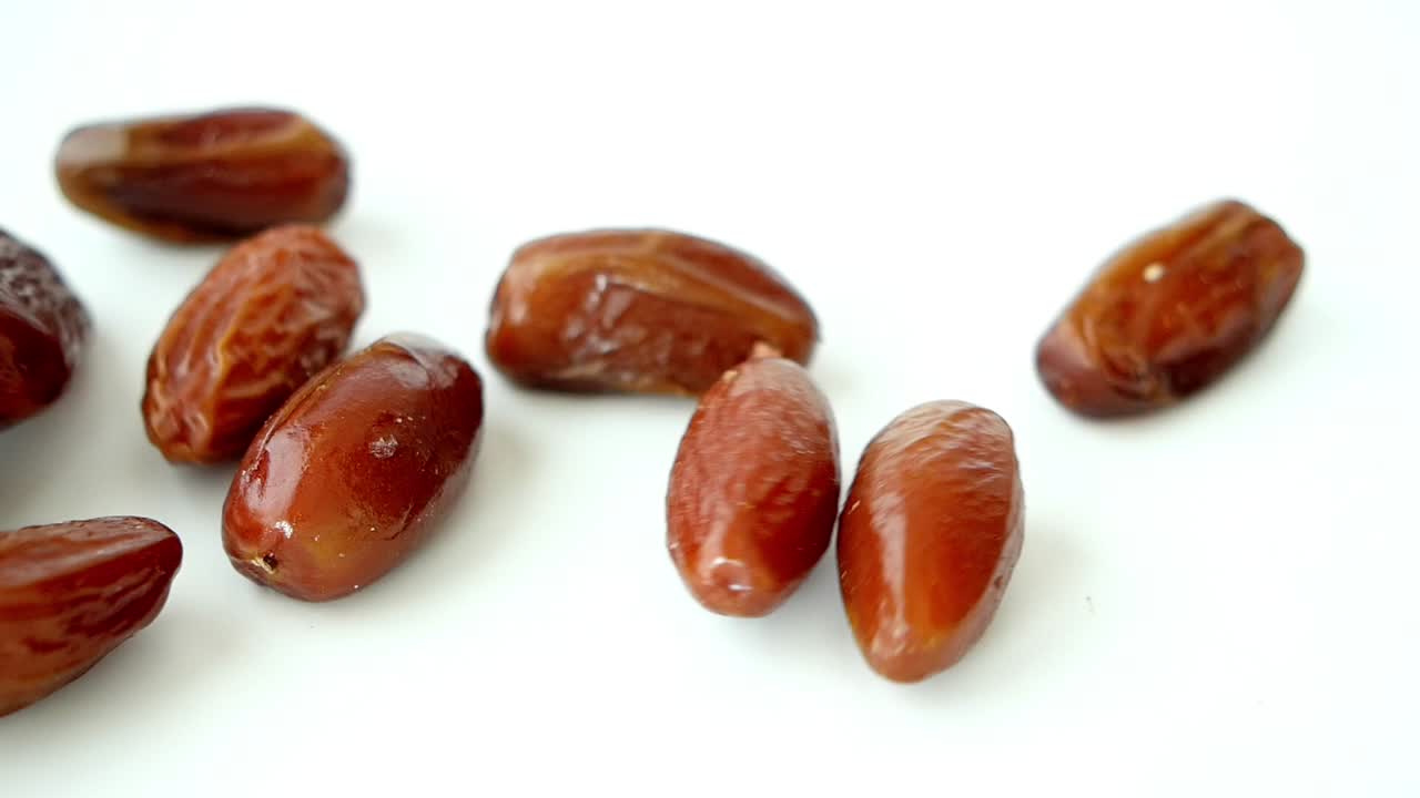 Dates on a white background