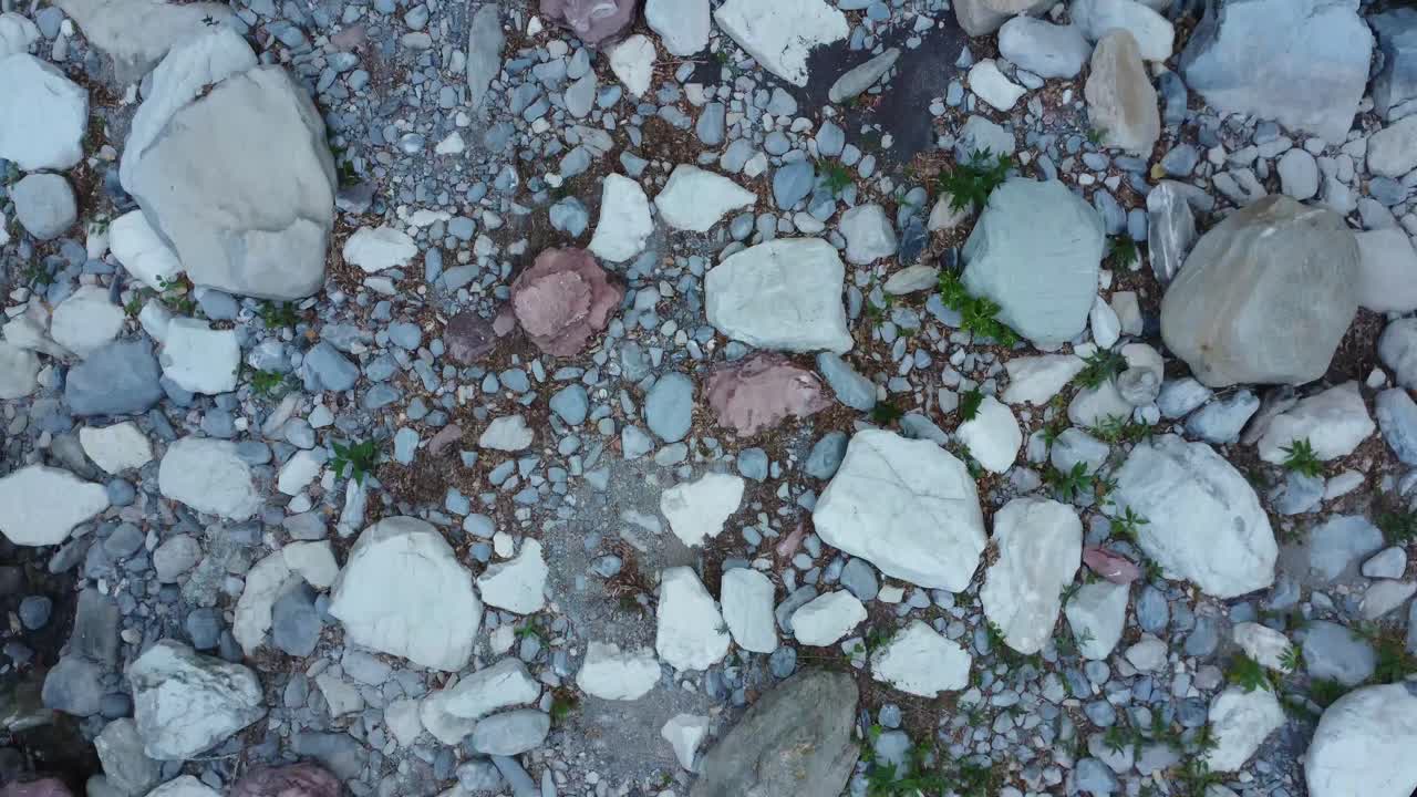 호수 드론 4k가 있는 조감도 자연 공원