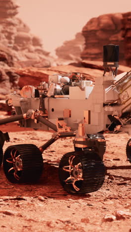 el rover perseverance, que explora el planeta rojo, fue proporcionado por la nasa.