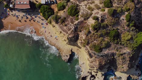 Drone-top-shot-from-the-coast-in-Lagos