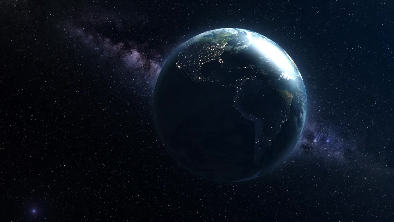 Pan and Tilt to Reveal Planet Earth