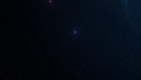 panorámica e inclinación para revelar el planeta tierra