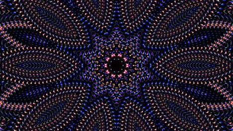 luz abstracta brillante que gobierna el color completo, caleidoscopio