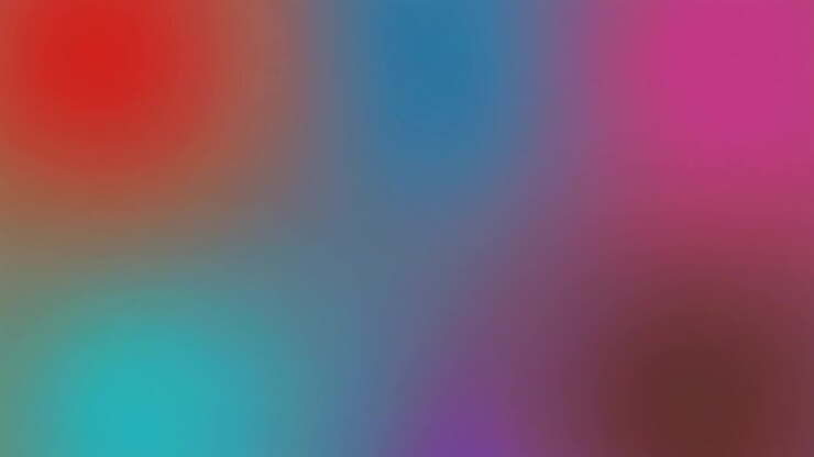 Abstract Motion Background with Soft Blended Colorful Light Orbs