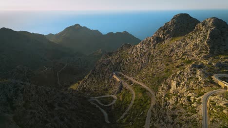 hairpin bend sa calobra, palma de mallorca