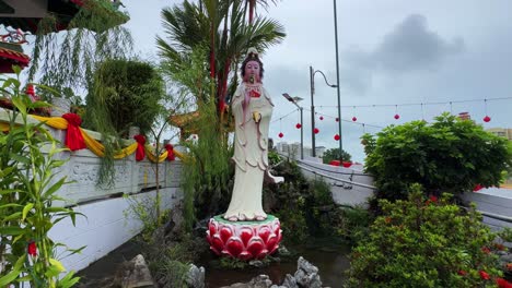 buddhist statue wan loong temple buddhist port dickson, malaysia religious