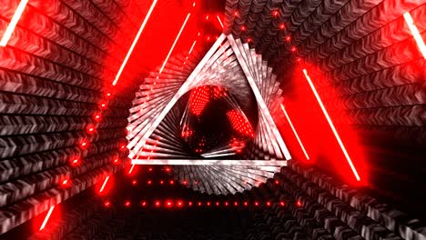 4k looped 3d animation, seamless abstract red glowing neon lamps, fluorescent lamps. futuristic background