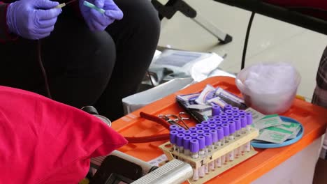 blood donor in central java, indonesia