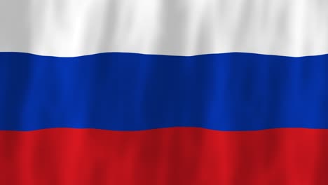 Russia-Europe-North-Asia-flag-country-animation-3D-symbol-design-waving-in-wind-movement-national-patriotism-world-culture-emblem-banner-red-white-blue