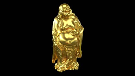 golden maitreya buddha