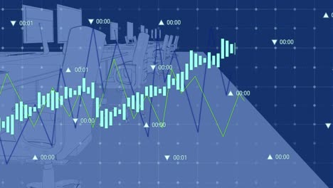 Animación-Del-Procesamiento-De-Datos-Financieros-En-La-Oficina